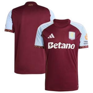 Aston Villa 2025-2026 Home Men's Football Shirt