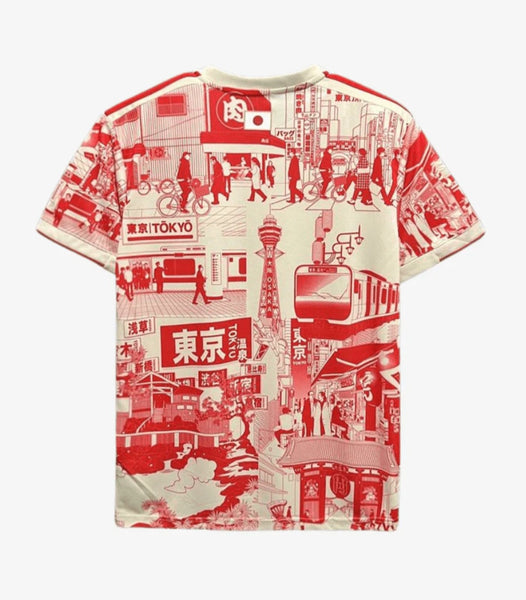 Japan Tokyo Special Limited Edition 2022 Retro Men's Football Shirt Red