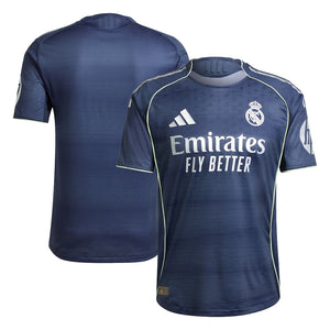 Real Madrid 2025-2026 Away Men's Football Shirt Blue