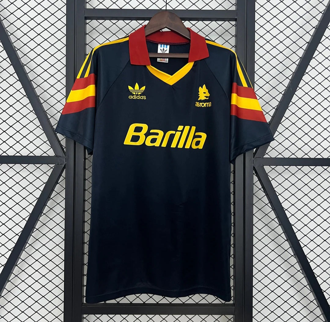 Roma 1991-1992 Retro 3rd Away Men's Football Shirt