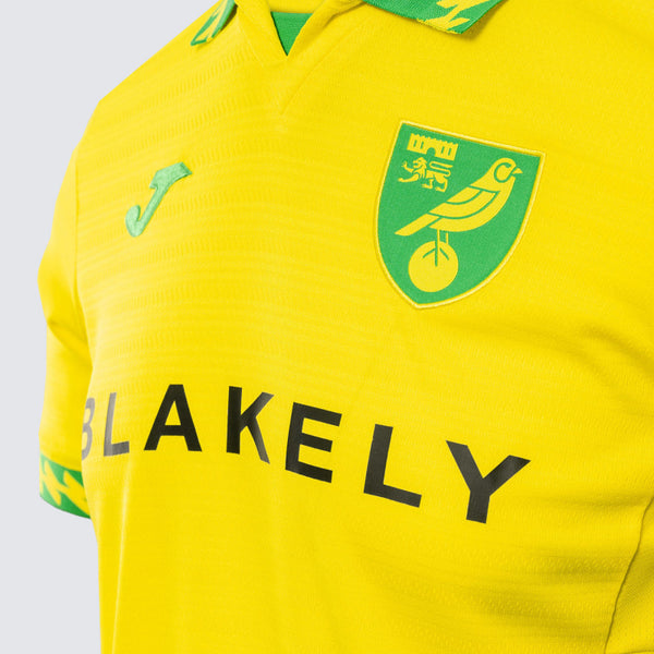 Norwich City 2025-2026 Home Men's Football Shirt Yellow