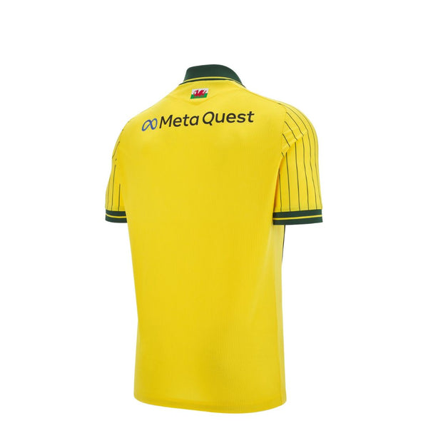 Wrexham AFC 2025-2026 Away Men's Football Shirt Yellow