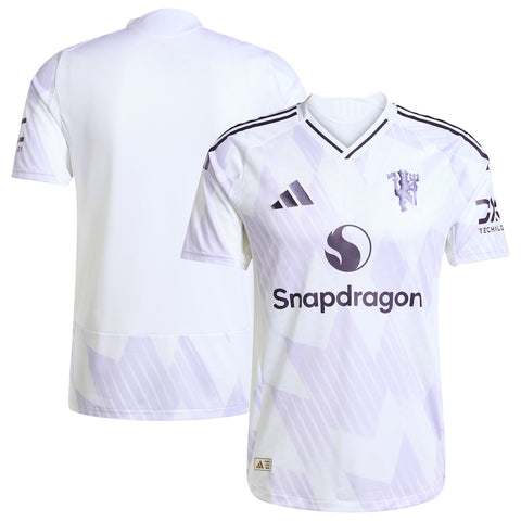 Manchester United 2025-2026 Away Men's Football Shirt White