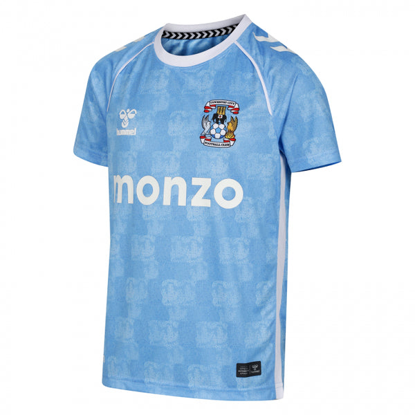 Coventry City 2025-2026 Home Kid's Football Kit Sky Blue