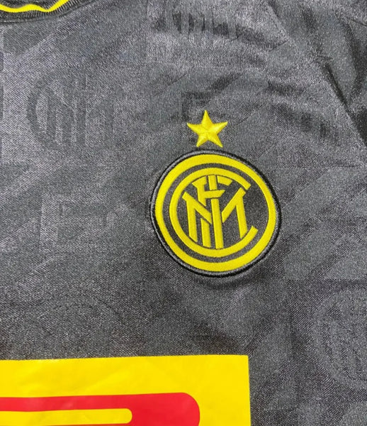 Inter Milan 2019-2020 Retro Away 3rd Men's Football Shirt Black