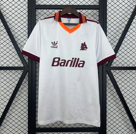 Roma 1991-1992 Retro Away Men's Football Shirt