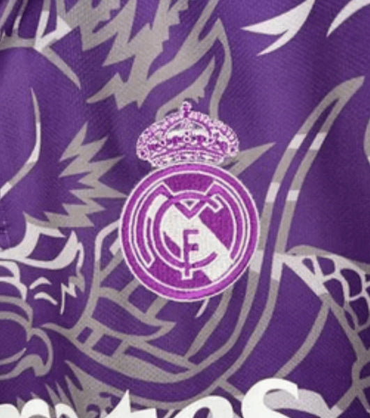 Real Madrid 2023-2024 Dragon Special Limited Edition Men's Football Shirt Purple