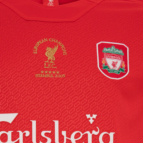 Liverpool 2004-2005 Retro Home Men's Football Shirt Red