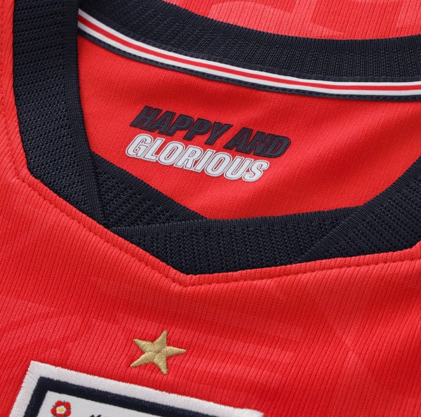 England World Cup 2026 Away Kid's Football Kit Red