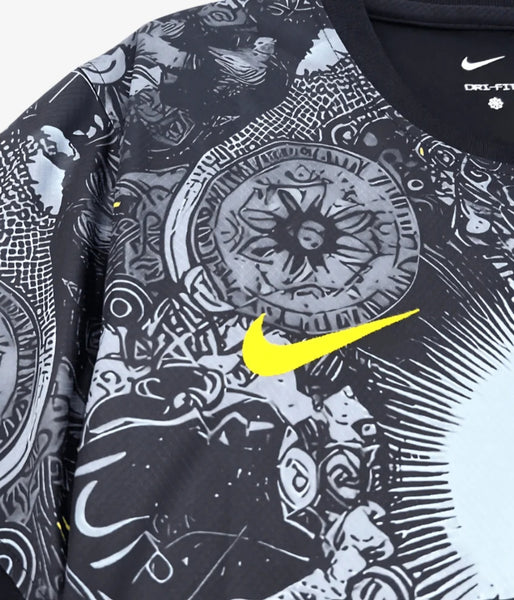 Brazil 2024-2025 Christ The Redeemer Special Limited Edition Men's Football Shirt Black
