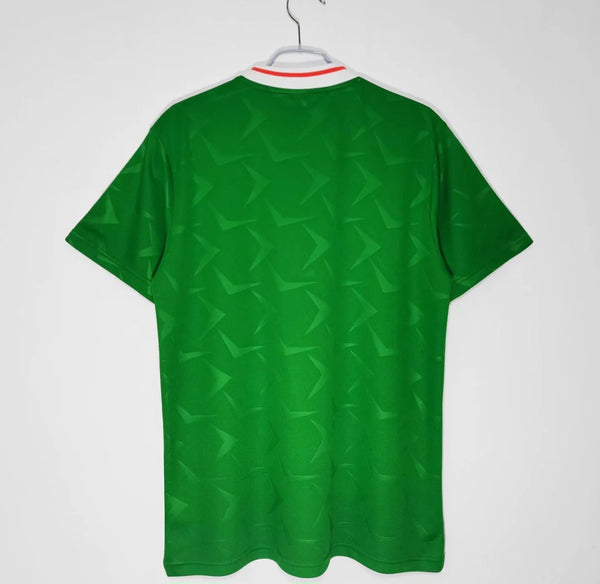 Ireland 1990-1992 Retro Home Men's Football Green