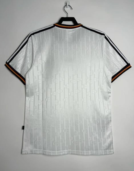 Germany Euro 1996 Retro Home Men's Football Shirt White