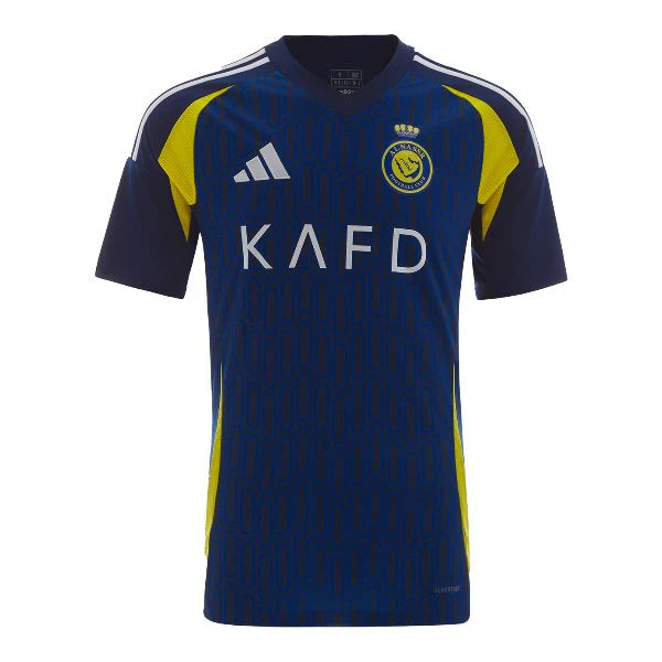 Al Nassr 2024-2025 Ronaldo CR7 Print Away Kid's Kit Blue
