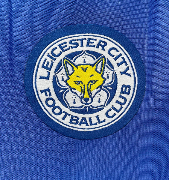 Leicester City 2015-2016 Premier League Winners Retro Home Men's Football Shirt