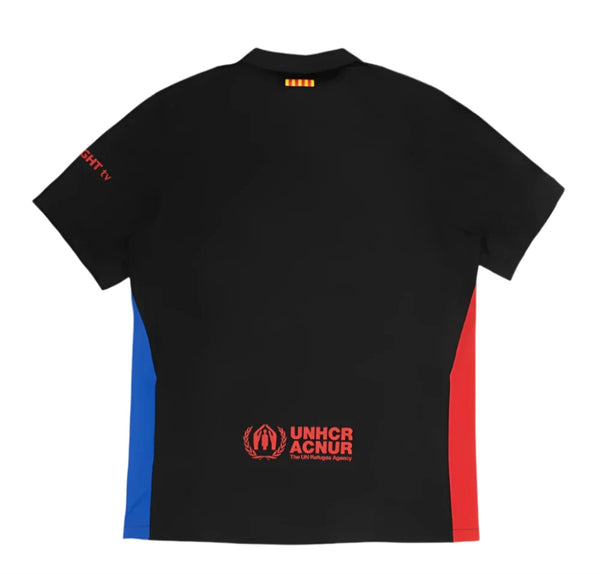 Barcelona X Travis Scott Cactus Jack Special Limited Edition Away Men's Football Shirt Black 2024-2025