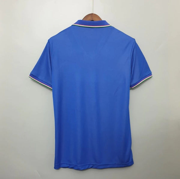 Italy World Cup Italia 1994 Retro Home Men's Football Shirt Blue