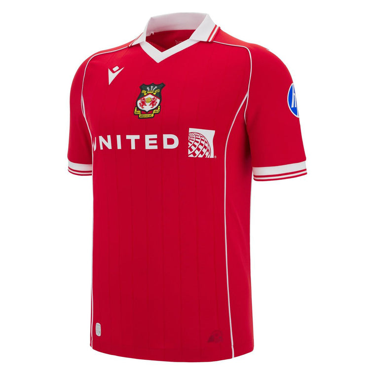 Wrexham AFC 2025-2026 Home Men's Football Shirt Red