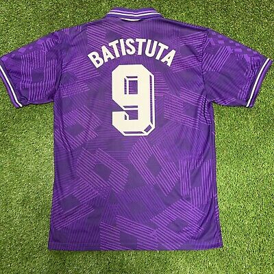 Fiorentina 1992 - 1993 Home Retro Shirt Batistuta 9