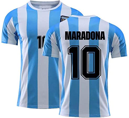 Argentina 1986 World Cup Home Retro Shirt Maradona 10