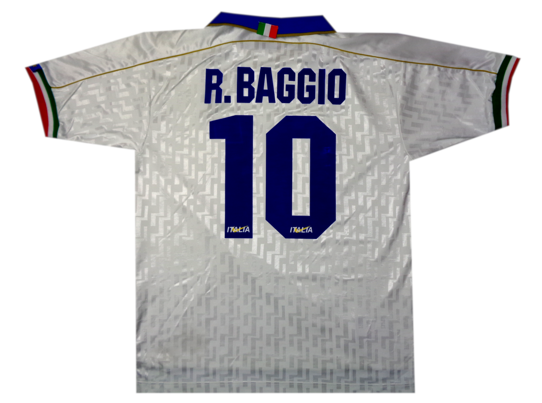 Italy 1994 World Cup Away Retro Shirt Baggio