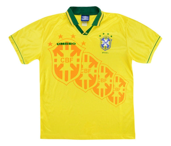 Brazil World Cup 1994 Home Retro Shirt Romario 11