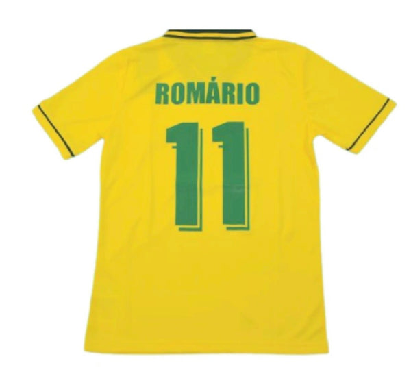 Brazil World Cup 1994 Home Retro Shirt Romario 11