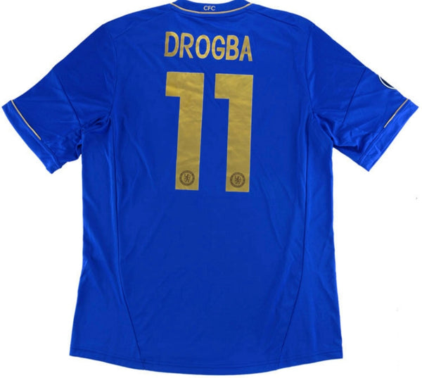 Chelsea 2012 - 2013 Home Retro Shirt Drogba 11