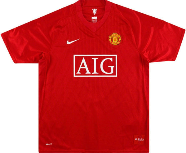 Manchester United 2007-2008 Home Retro Shirt Cristiano Ronaldo 7