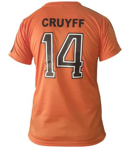 Netherlands 1974 World Cup Home Retro Shirt Cruyff 14