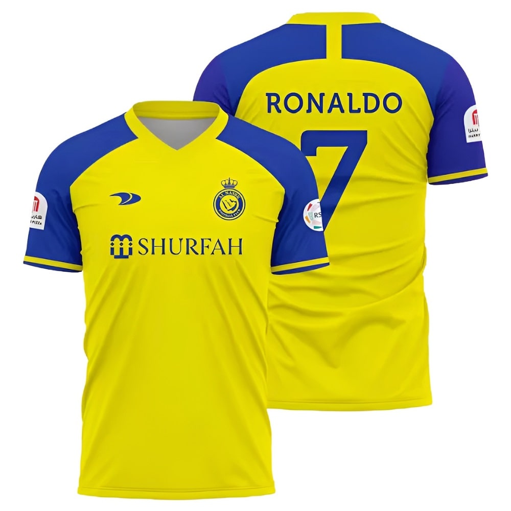 Al Nassr Ronaldo CR7 Home Shirt 2022-2023