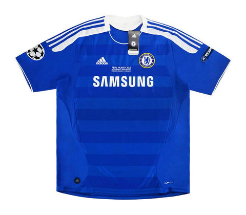 Chelsea 2011-2012 Home Retro Football Shirt UCL Winning Season Drogba