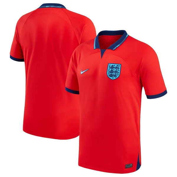 England Away Red 2022 World Cup Football Shirt