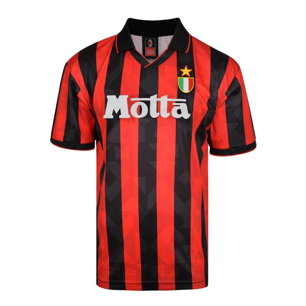 AC Milan 1993-1994 Home Retro Football Shirt Maldini